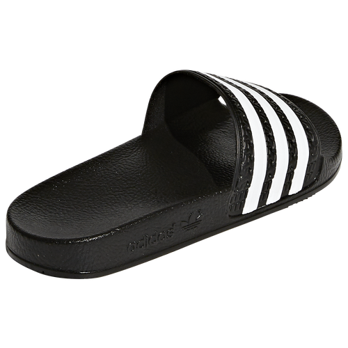 Adidas Boys Big Kids Adilette Slide Sandals in Black Core Black Size 4.0