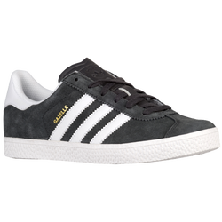 Boys' Grade School - adidas Originals Gazelle 2 - Grey/Grey/White