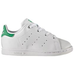 Boys' Toddler - adidas Originals Stan Smith - White/White/Fairway