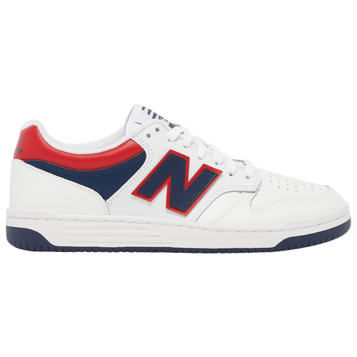 New Balance Mens 480 Low In White/blue | ModeSens