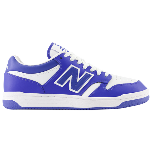

New Balance Mens New Balance 480 Low - Mens Basketball Shoes Blue/White Size 10.0