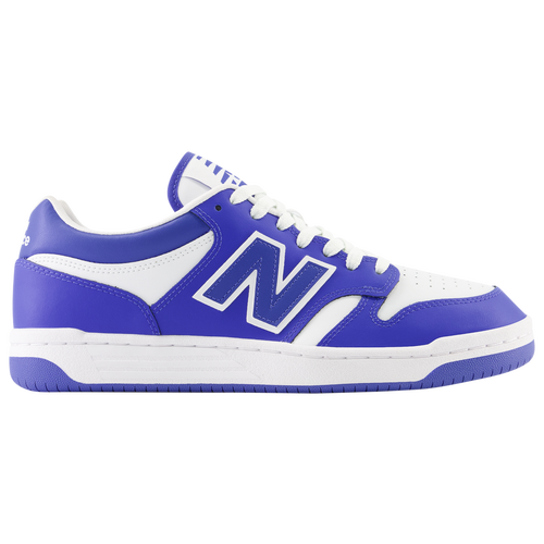 

New Balance Mens New Balance 480 Low - Mens Basketball Shoes Blue/White Size 10.5