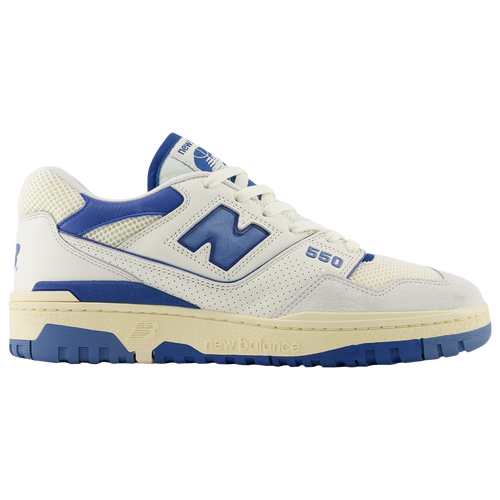 

New Balance Mens New Balance 550 - Mens Basketball Shoes White/Blue Size 12.0