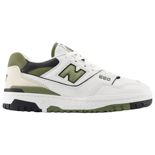 

New Balance Mens New Balance 550 - Mens Shoes White/Green Size 09.5