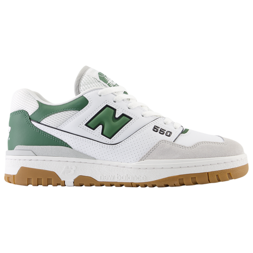 

New Balance Mens New Balance 550 - Mens Basketball Shoes Green/White Size 7.5