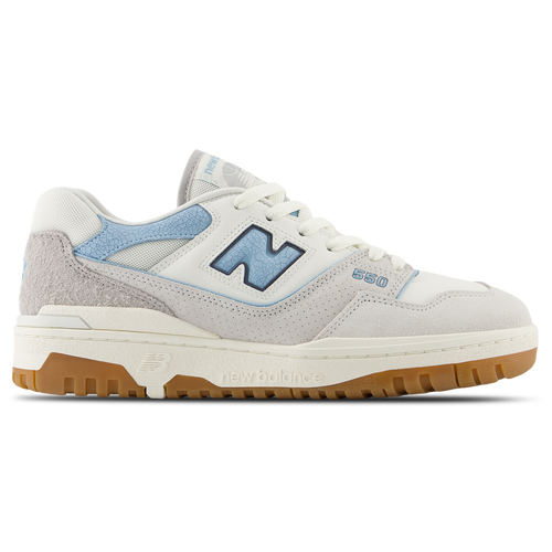 

New Balance Mens New Balance 550 - Mens Basketball Shoes Grey/White/Blue Size 8.5