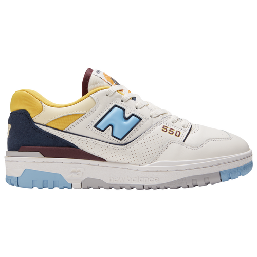 

New Balance Mens New Balance 550 - Mens Basketball Shoes Yellow/Carolina/Sea Salt Size 11.5