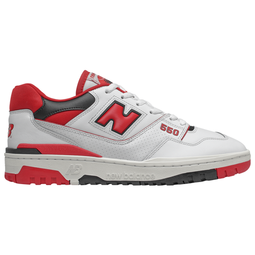 

New Balance Mens New Balance 550 - Mens Basketball Shoes Red/White Size 10.5