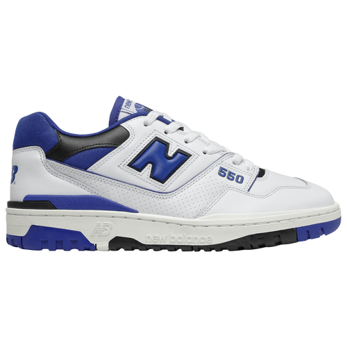 

New Balance Mens New Balance 550 - Mens Basketball Shoes White/Royal/Black Size 10.0