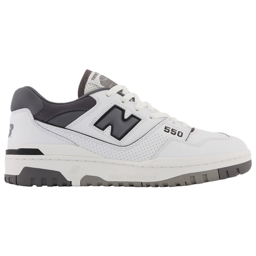 

New Balance Mens New Balance 550 - Mens Basketball Shoes White/Grey Size 14.0