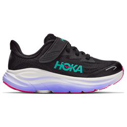 Girls' Preschool - HOKA Clifton 10 - Black/Purple
