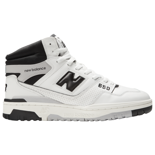 

New Balance Mens New Balance 650 - Mens Basketball Shoes White/Black Size 13.0