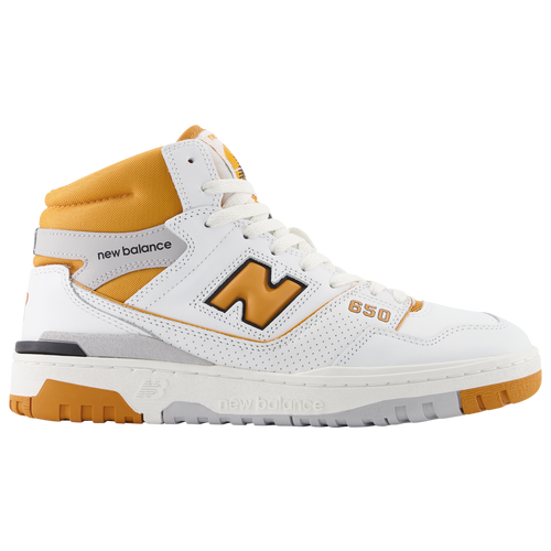 

New Balance Mens New Balance 650 - Mens Basketball Shoes White/Beige Size 10.5