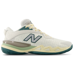 Men's - New Balance Hesi Low V2 - White/Green