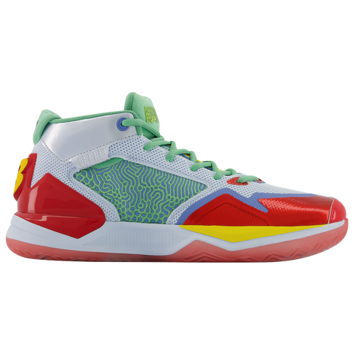 

New Balance Mens New Balance Kawhi Signature - Mens Basketball Shoes Blue/Red/Green Size 07.5