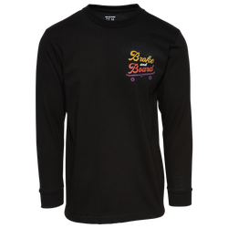 Men's - Broke & Board Logo Longsleeve T-Shirt - Black/Multi