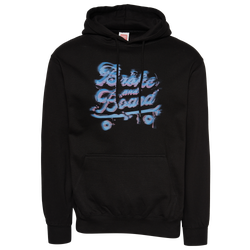 Men's - Broke & Board Logo Hoodie - Black/Blue