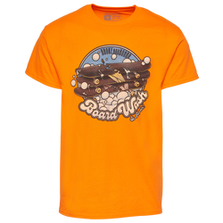 Men's - Broke & Board Board Wash T-Shirt - Orange/Multi