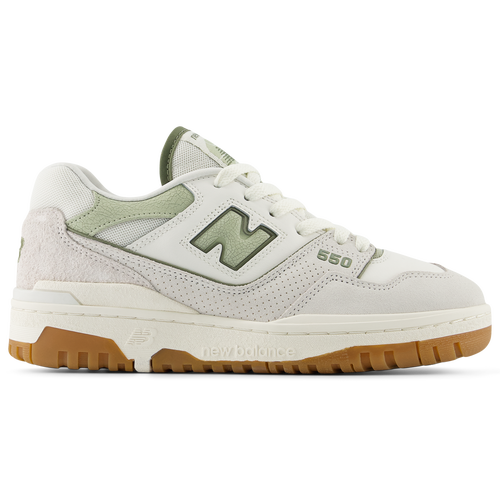 Shop New Balance Womens  550 In Olive/tan