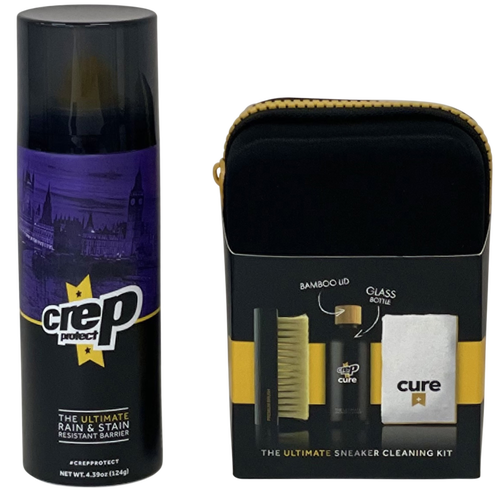 Shop Crep Protect Men's   Sneaker Bundle In Black/purple/yellow