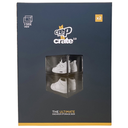 Adult - Crep Protect Crates v.2 3-Pack - Black/Clear