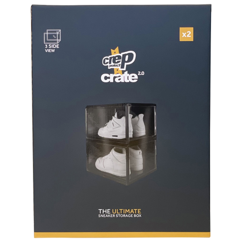 Shop Crep Protect Crates V.2 3-pack In Black/clear