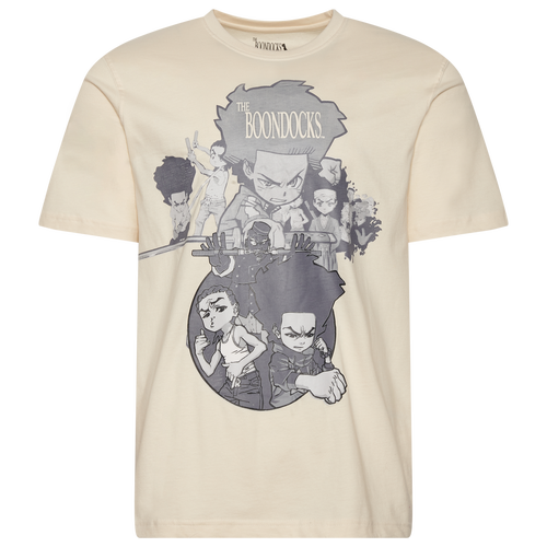 MENS - Graphic Tees BD All Characters T-Shirt - Tan