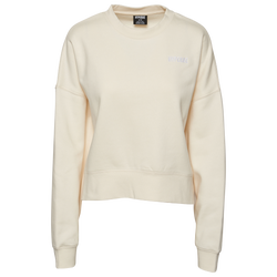 Women's - Hypebae Fleece Crew - White/White