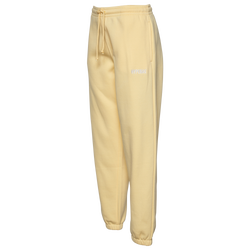 Women's - Hypebae Fleece Pants - Yellow/White
