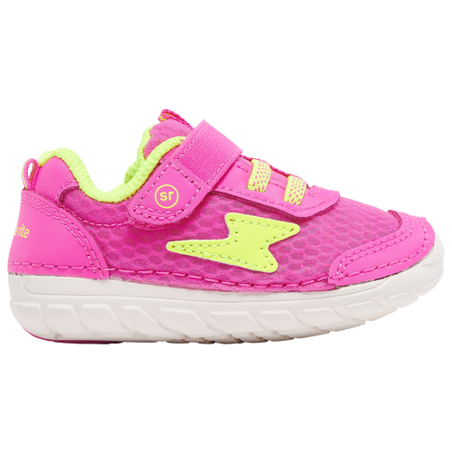 

Girls Infant Stride Rite Stride Rite Made2Play Zips Runner - Girls' Infant Basketball Shoe Hot Pink/Volt Size 05.0