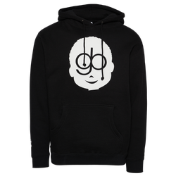 Men's - Grady Baby Co Logo Fleece Hoodie - Black/White