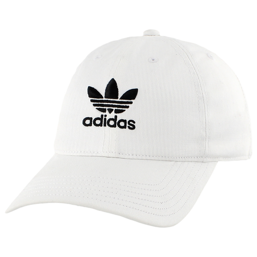 Adidas Originals Mens  Washed Relaxed Strapback In White/black