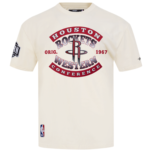  - Pro Standard Rockets Short Sleeve Flex T-Shirt - Tan/Multi