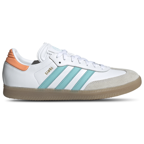 

adidas Boys adidas Samba Inter Miami - Boys' Grade School Basketball Shoes Teal/White Size 4.5