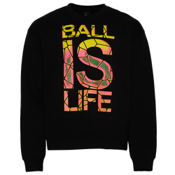 Men's - Ball Is Life Logo Crew - Black/Multi