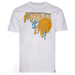Men's - Ball Is Life Hoop NY S/S T-Shirt - Orange/Blue