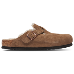Women's - Birkenstock Boston Shearling - Tan/Brown