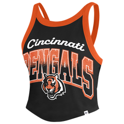 Women's - 47 Brand Bengals Shimmer Shadow Sporty Tank Top - Black