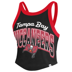 Women's - 47 Brand Buccaneers Shimmer Shadow Sporty Tank Top - Black