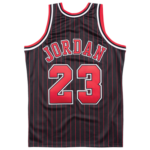 Shop Mitchell & Ness Mens Chicago Bulls  Usa Authentic Jersey In Black/black