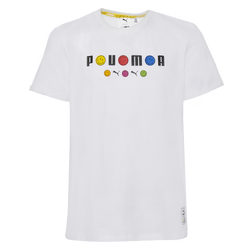 Girls' Grade School - PUMA PUMA x Smiley T-Shirt - White/Yellow