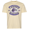 Pro Standard Lakers Short Sleeve Flex T-Shirt - Pro Standard Tan/Multi
