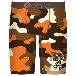 Boys' Grade School - Ethika Good Compenny Underwear - Orange/Brown