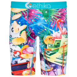 Boys' Grade School - Ethika Graphic Briefs - Blue/Multi