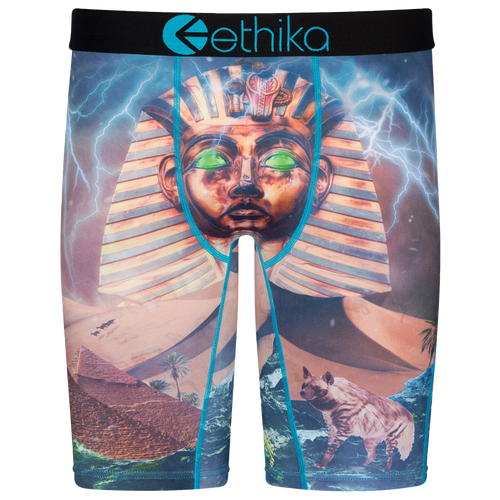 

Ethika Boys Ethika Graphic Briefs - Boys' Grade School Gold/Black Size S