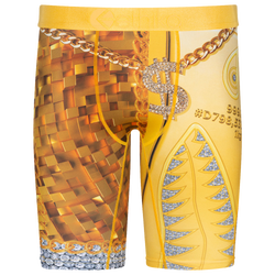 Boys' Grade School - Ethika Graphic Briefs - Gold/Brown