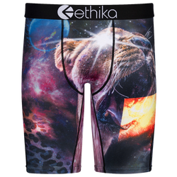 Boys' Grade School - Ethika Graphic Briefs - Black/Multi