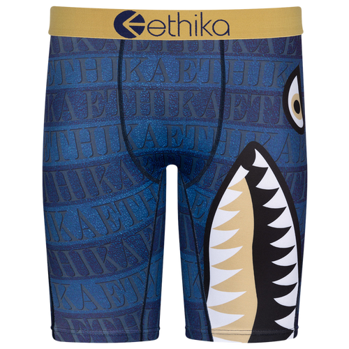 

Ethika Boys Ethika Graphic Briefs - Boys' Grade School Blue/Multi Size L