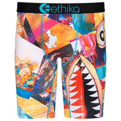 Boys' Grade School - Ethika Graphic Briefs - Yellow/Orange