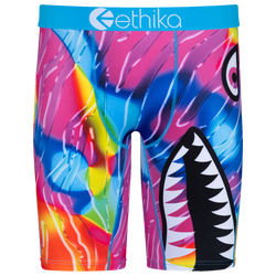 Boys' Grade School - Ethika Graphic Briefs - Yellow/Blue